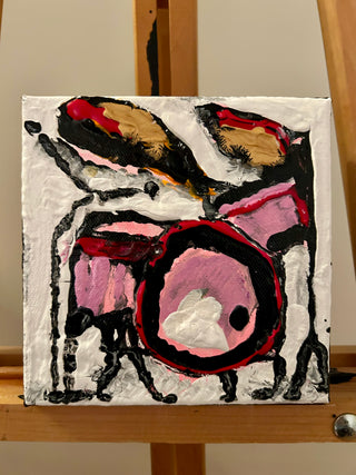 Batterie rose ( ) | 6X6 chacun