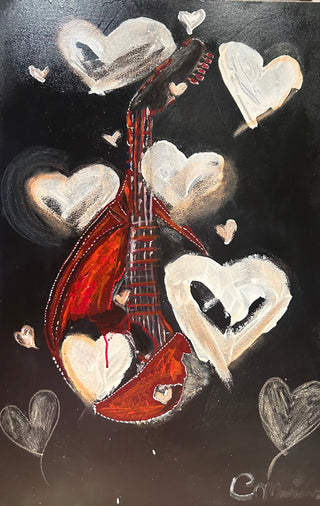 Mandolino Rosso 36X24